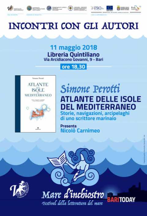 Bari, Quintiliano: incontro con lo scrittore-marinaio Simone Perotti 